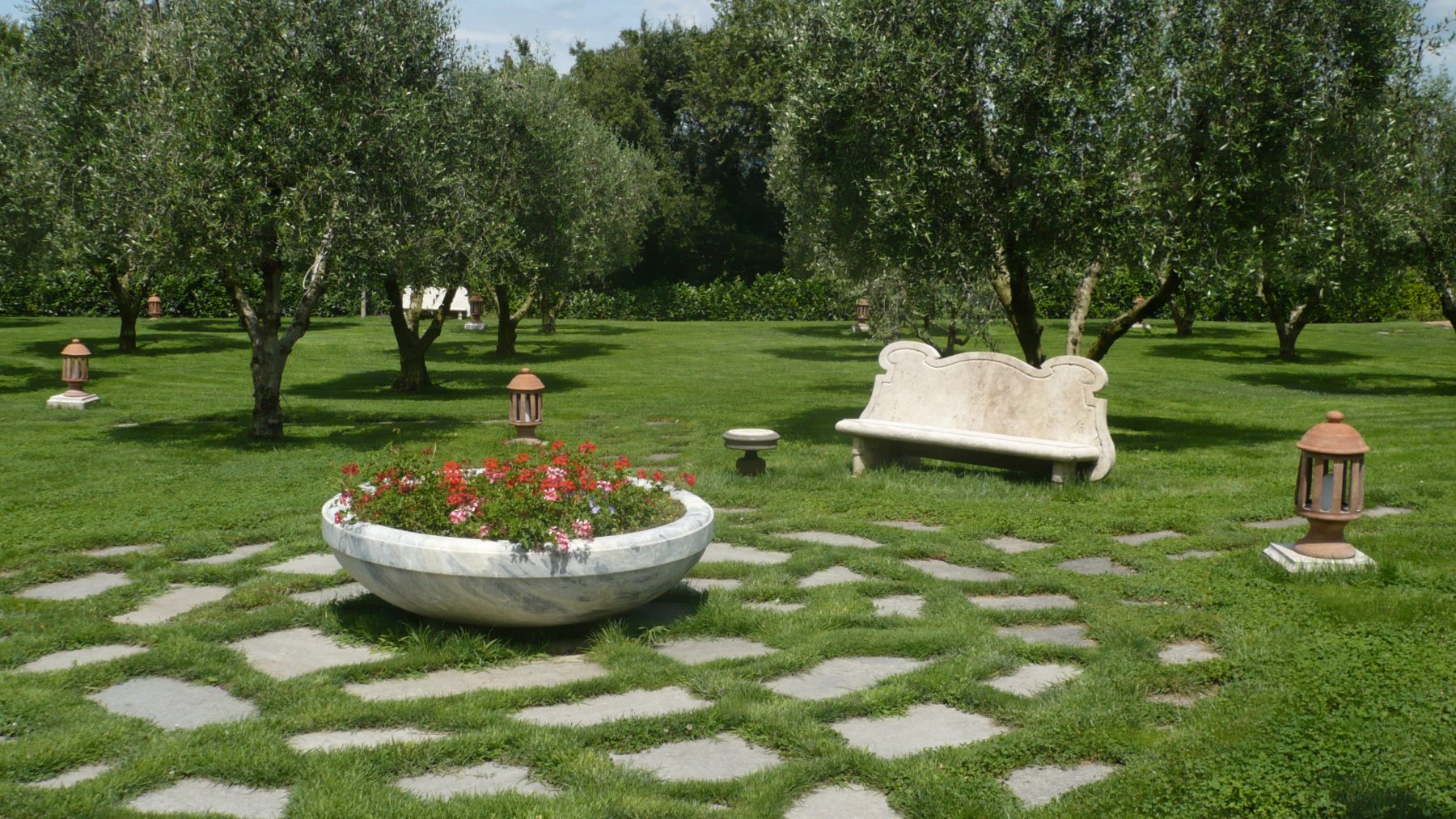 Sovana Hotel & Resort. Parco.